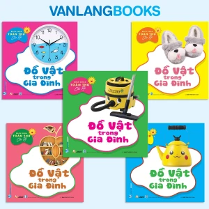 Bộ Bách Khoa Toàn Thư Cho Bé - Đồ Vật Trong Gia Đình (Bộ 5 Cuốn) - Vanlangbooks