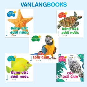 Bộ Bách Khoa Toàn Thư Cho Bé - Động Vật Dưới Nước (Bộ 5 Cuốn) - Vanlangbooks
