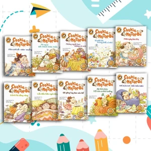 Bộ truyện tranh Cookie và mẹ Tạp dề - 10 cuốn - Vanlangbooks