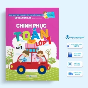Chinh Phục Toán Lớp 1 - Tập 1 Tư Duy Toán Học Hàn Quốc - Vanlangbooks