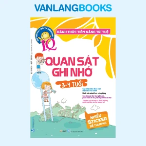 Đánh Thức Tiềm Năng Trí Tuệ - Quan Sát Ghi Nhớ (Tái Bản 2021) - Vanlangbooks