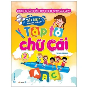 Tập Tô Chữ Cái T2 (Kèm Bút Lông Bảng) - Vanlangbooks