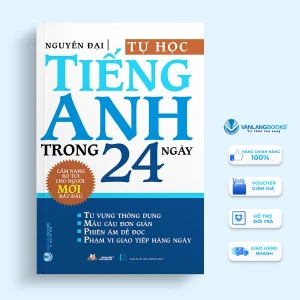 Tự Học Tiếng Anh Trong 24 Ngày (Tái Bản 2022) - Vanlangbooks