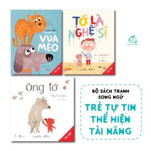 Bộ sách tranh song ngữ Trẻ tự tin thể hiện tài năng - Ehomebooks