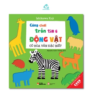 Cùng Chơi Trốn Tìm - Tập 6: Động Vật Có Hoa Văn Đặc Biệt - Ehomebooks