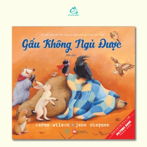 Sách Tranh Song Ngữ - Gấu Không Ngủ Được - Ehomebooks