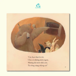 Sách Tranh Song Ngữ - Gấu Nói Cảm Ơn