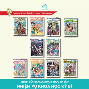 Trọn bộ Manga Khoa học: Nhiệm vụ khoa học kỳ bí (10 tập)
