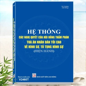 Tố Tụng Hình Sự, Hình Sự - Các Nghị Quyết của Hội Đồng Thẩm Phán
