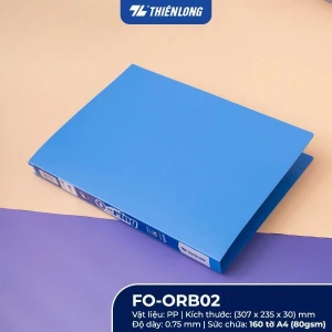 Bìa nhẫn 2-ORing 30 Flexoffice FO-ORB02