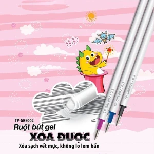 Bộ 2 ruột bút gel xóa được TP-GRE002 - Dùng cho bút gel TP-GELE01 & TP-GELE002