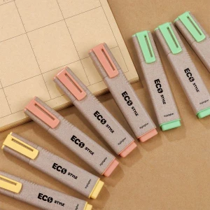 Bút dạ quang màu pastel - Eco Style Highlighter Thiên Long HL-015/ECO