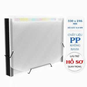 Cặp hồ sơ 5S-12 ngăn Thiên Long Flexoffice FO-EB003