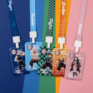 Dây thẻ đeo bảng tên nhân viên sinh viên Demon Slayer Thiên Long - Kimetsu no Yaiba