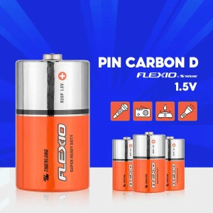 Lốc 2 Pin đại D Thiên Long Flexio BAC-R20/2