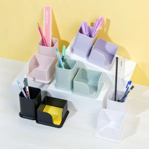 Ống cắm bút - Khay giấy notes Thiên Long PS-003 - Đa dụng tiện lợi Màu sắc trẻ trung