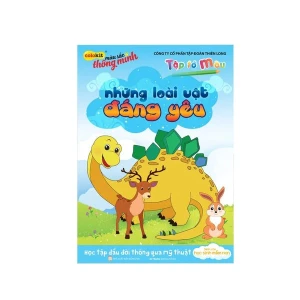 Tập tô màu Những loài vật đáng yêu Thiên Long Colokit COB-C001