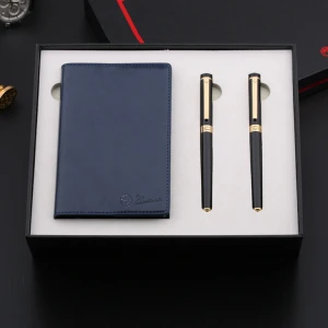 Bút ký Picasso 908 RB Bí mật của Picasso - Bộ quà 02 bút kèm sổ da