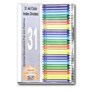 Bìa Phân Trang Nhựa 31 Số Trà My giá tốt nhất vppvinacom.vn