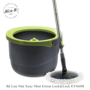 Bộ Lau Nhà Xoay 360 Độ Mini Ettom Lock&Lock ETM498
