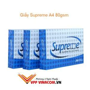 Giấy A4 Supreme 80gsm