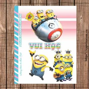 Tập Vui Học Minion ĐL 50gsm