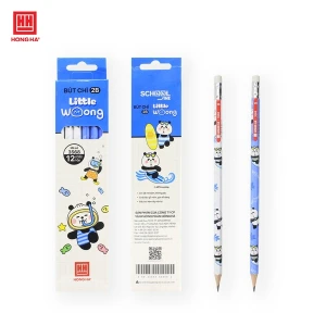 Bút chì gỗ Little Woong-2B có tẩy - 3568