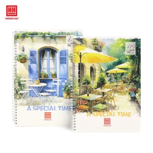 Sổ lò xo 200 trang A4 Hồng Hà Bistro - 2839
