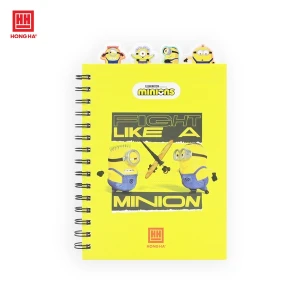 Sổ lò xo Minions phân trang A5 200 trang - 4004