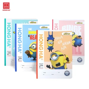 Vở 4 ô ly 48 trang Hồng Hà School Minions Fun - 0596