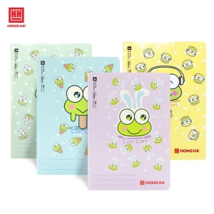 Vở 4 ô ly 80 trang School Ếch Cốm Hồng Hà - 0600