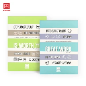 Vở kẻ ngang 120 trang Study Be Yourseft Hồng Hà - 1463