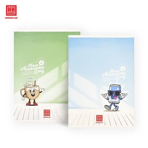 Vở kẻ ngang gáy may 120 trang Study Moka Hồng Hà - 1461