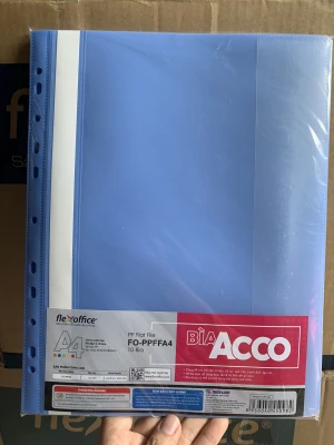 Bìa Acco Nhựa Thiên Long Khổ A4 (Loại có lỗ)