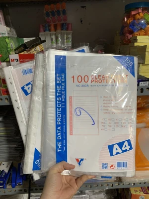 Bìa lỗ A4 600g (100 cái / xấp)