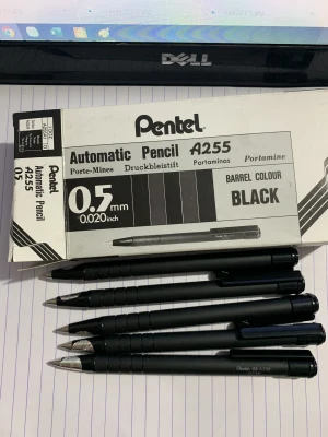 Bút chì bấm Pentel A255 ngòi 0.5mm Chính hãng