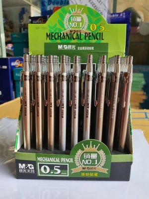 Bút chì bấm thân sắt M&G 0.5mm MP1001