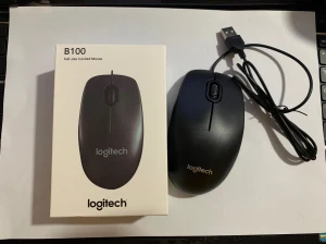 Chuột Máy Tính Logitech B100 Có Dây