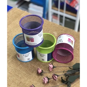 Cốc cắm bút kim loại Eras E807