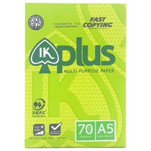 Giấy in IK Plus 70gsm khổ A5 500 tờ