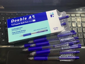 Hộp 12 bút bi Double A TriTouch 0.7mm DBP 107