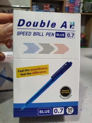 Hộp 50 bút bi Double A SPEED BALL 0.7mm