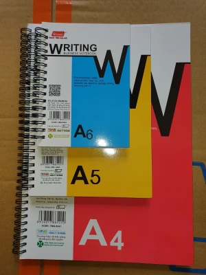 Sổ lò xo A4 / A5 / A6 WRITING 200 trang