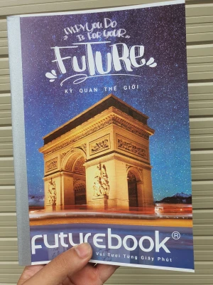 Tập sinh viên dán gáy Future 200 Trang Kỳ Quan TG