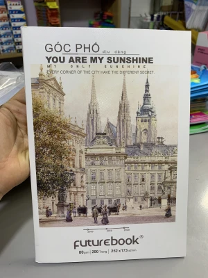 Tập sinh viên Futurebook 200 trang ĐL 80gsm Góc Phố