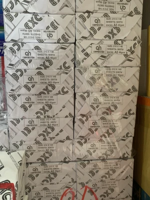 Thùng 10 ram Giấy A5 Excel Định Lượng 70gsm / 80 gsm 500 tờ