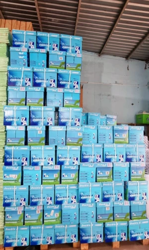 Thùng 5 ram Giấy in A4 Double A 70gsm / 80gsm Thái Lan Chính Hãng (500 tờ)