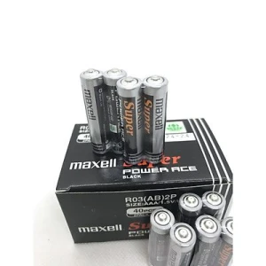 Vỉ 2 viên pin Maxell AAA (3A) chính hãng