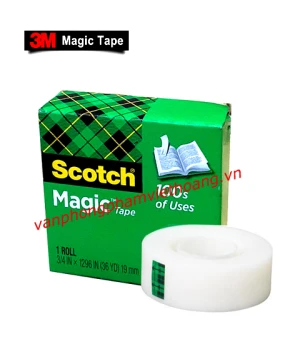 Băng dính 3M Scotch Magic 810 3/4 In (36 YD)