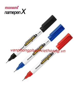 Bút dạ kính Monami Namepen.X (1 đầu)